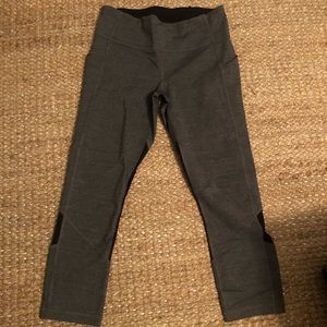 Lululemon high rise cropped leggings WORN ONCE